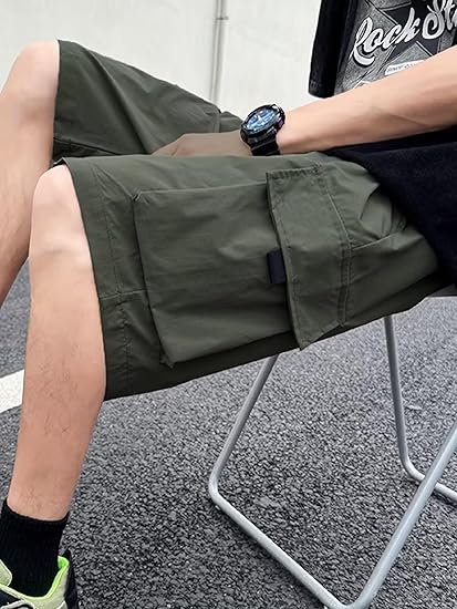 Lymio Men Shorts || Cotton Short for Men || with Pocket Style (Packs Also Available) (Shorts-54-56)